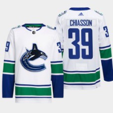 Alex Chiasson #39 Vancouver Canucks White Jersey 2022 Away Primegreen Authentic Pro